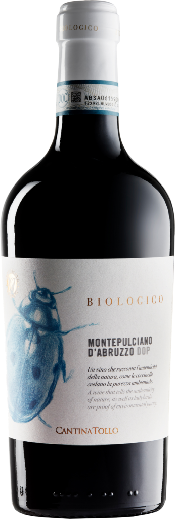 Montepulciano d’Abruzzo "Insetti" Biologico  2023 0,75 l(CT/17)