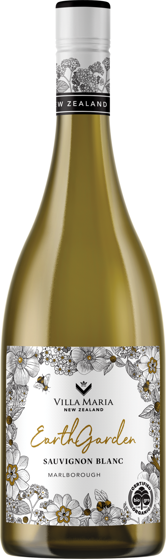 Sauvignon Blanc Earthgarden Marlborough 2021 0,75 l* - (7/8)