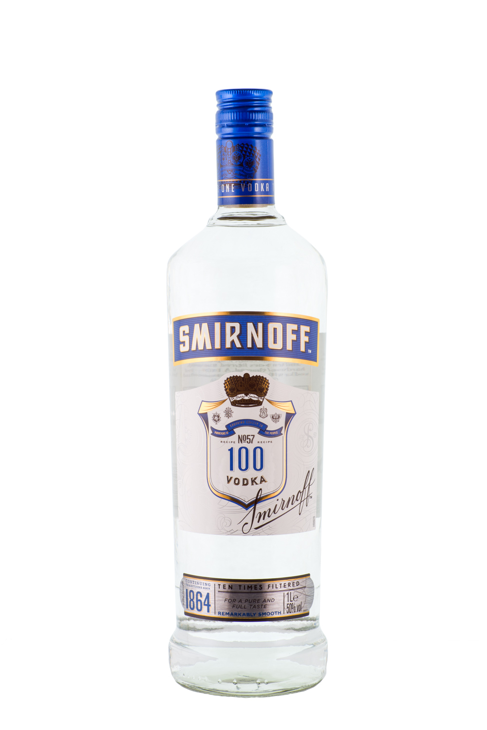 Smirnoff Black Label 40% 1,0 l  (BSC/579)- (04/01/16)