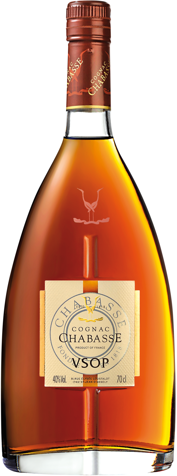 Cognac Chabasse  VSOP 4-5 Jahre40% 0,7l