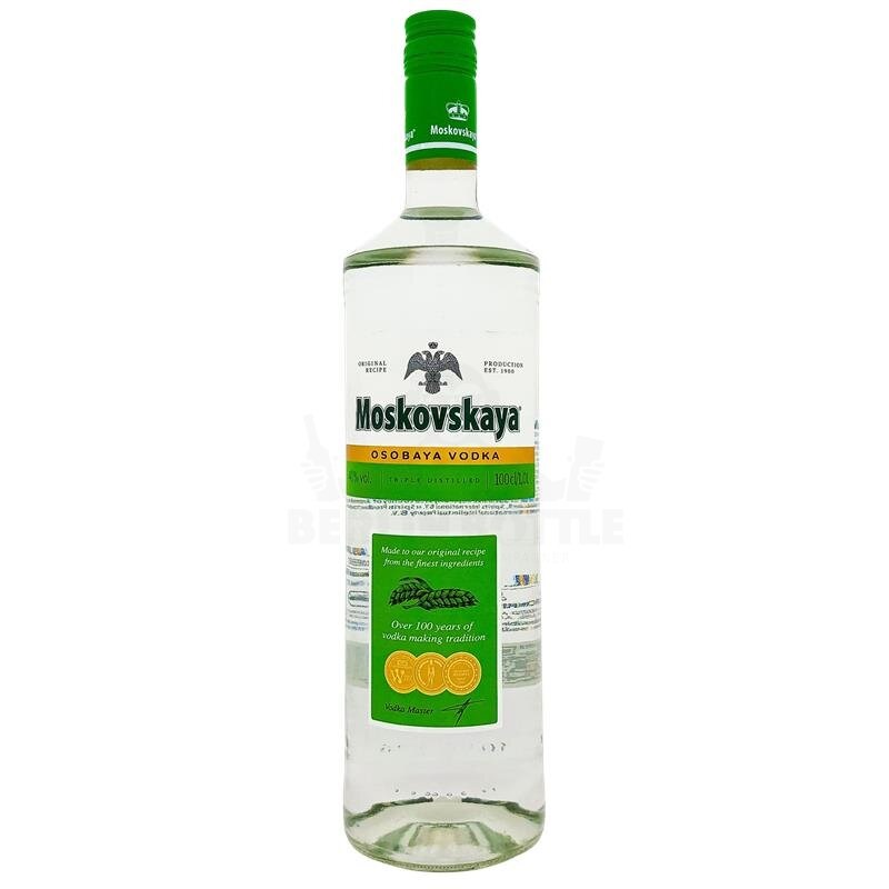 Moskovskaya Wodka 40% 1,00l (BSC/183) - (04/01/17)