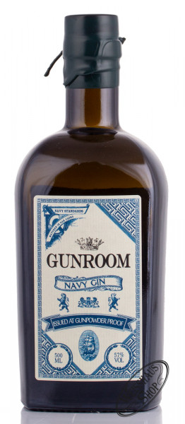 Gunroom Navy Gin  Gunpowder Proof 57% 0,5 l (BSC/926) - (04/01/12-1)