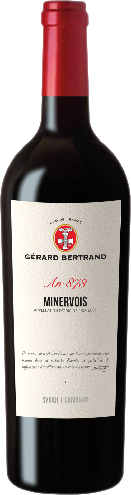 Minervois 873 Heritage AOP 2018 0,75 l Minervois 873 Heritage AOP 2018 0,75 l