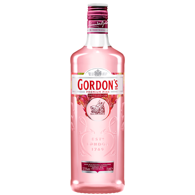 Gordon's Pink Dry Gin 37,5% 0,7 l (BSC/991) - (04/01/17)