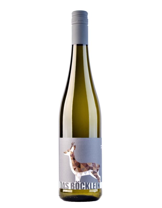 Das Böcklein Riesling feinherb 2021 0,75 l**- (5/1) Das Böcklein Riesling feinherb 2021 0,75 l**- (5/1)