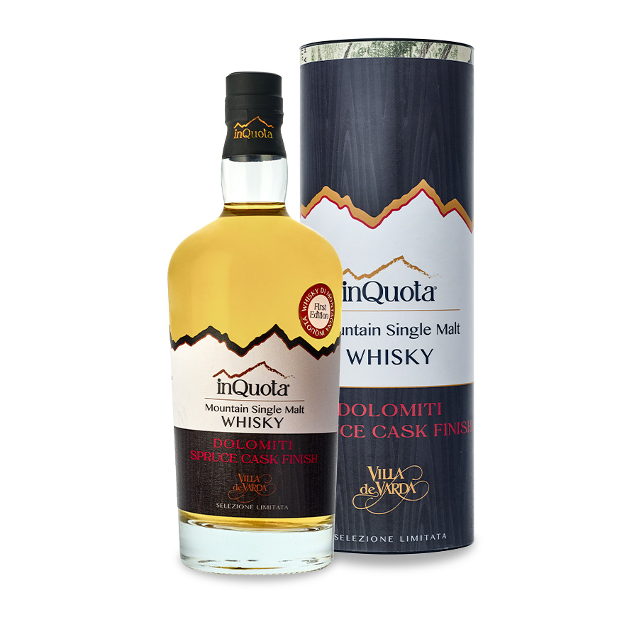 Mountain Whisky Single Malt DOLOMITI SPRUCE CASK FINISH 0,7l