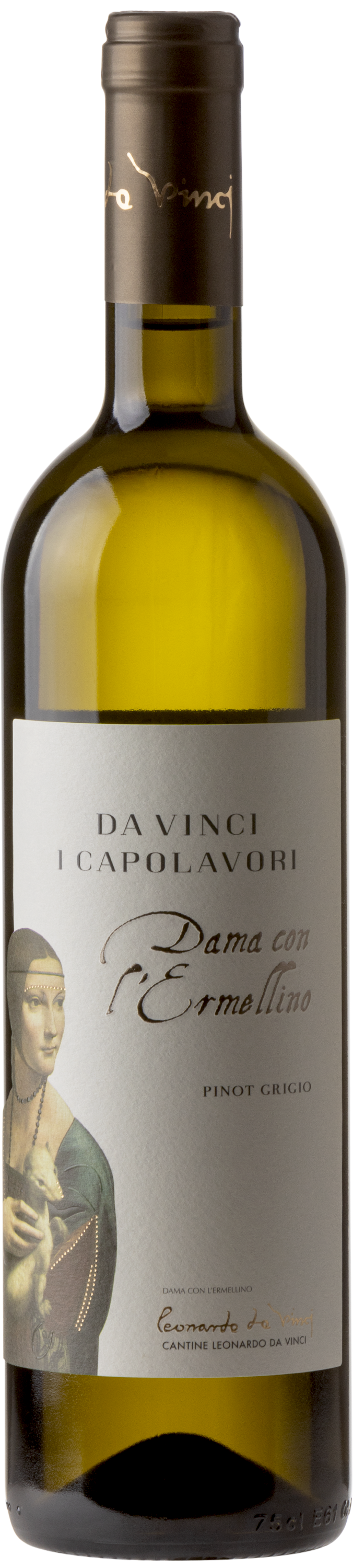 Dama con l'Ermellino Pinot Grigio Rubicone IGT 2022 0,75 l (DV/3952) - (8/7) Dama con l'Ermellino Pinot Grigio Rubicone IGT 2022 0,75 l (DV/3952) - (8/7)