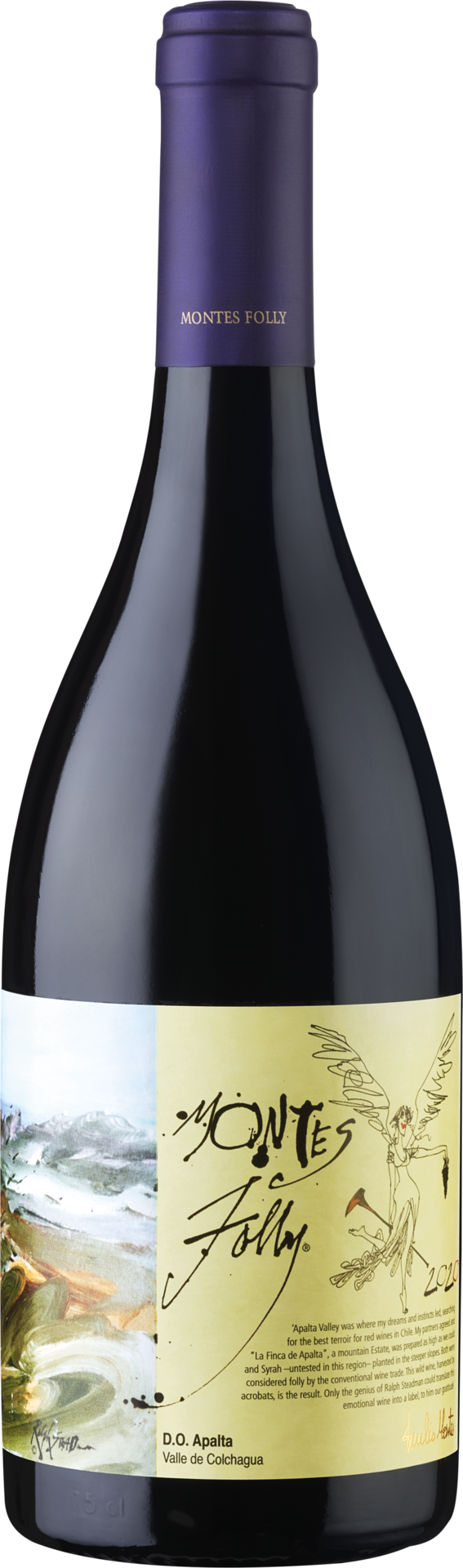 Folly Syrah Montes 2019 0,75 l* - (8/1) Folly Syrah Montes 2019 0,75 l* - (8/1)