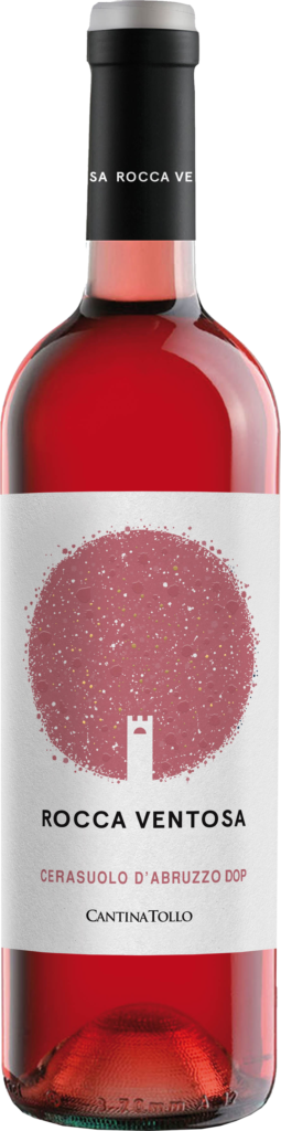  Cerasuolo d’Abruzzo Rosé "Rocca Ventosa" (Montepulciano) DOP 2024 1,5 l (CT/28) - (8/0)