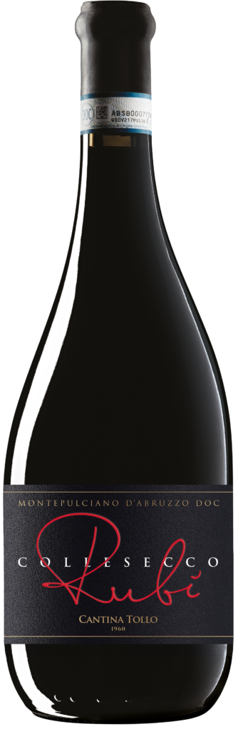 Montepulciano d’Abruzzo "Colle" Secco Rubí  DOP  2021 0,75 l(CT/6)