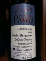 Weißburgunder Edelacker Beerenauslese 2015 0,75 l** - (6/14) Weißburgunder Edelacker Beerenauslese 2015 0,75 l** - (6/14)