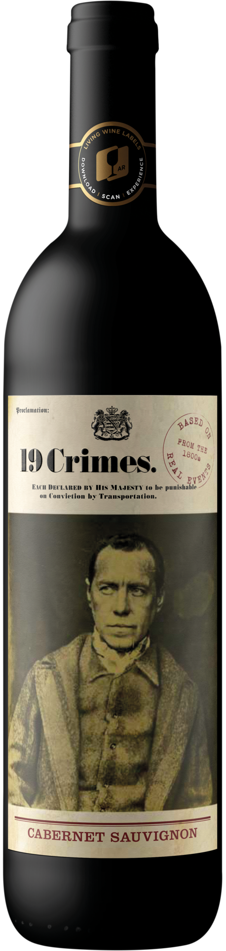19 Crimes Cabernet Sauvignon 2020 0,75 l** - (7/8)