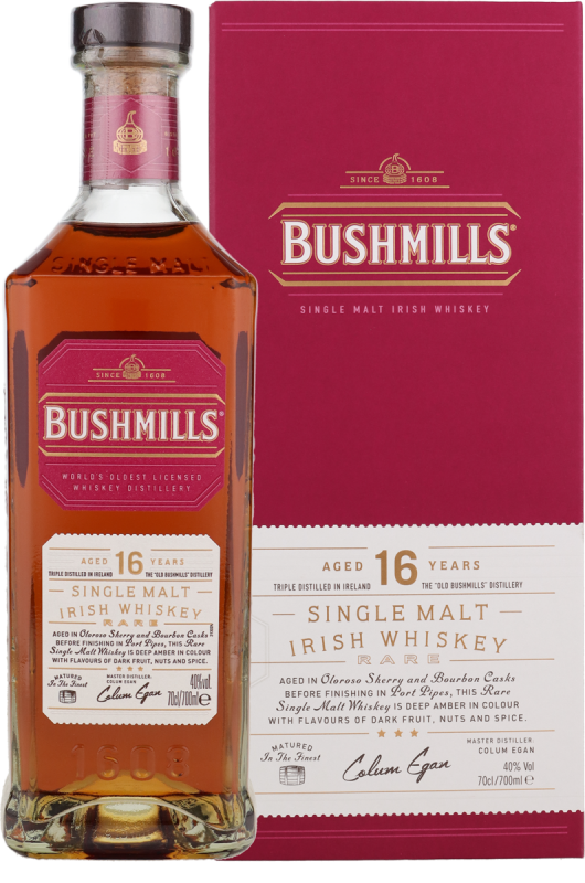 Bushmills Malt 16 Years Old  40% 0,7 l 