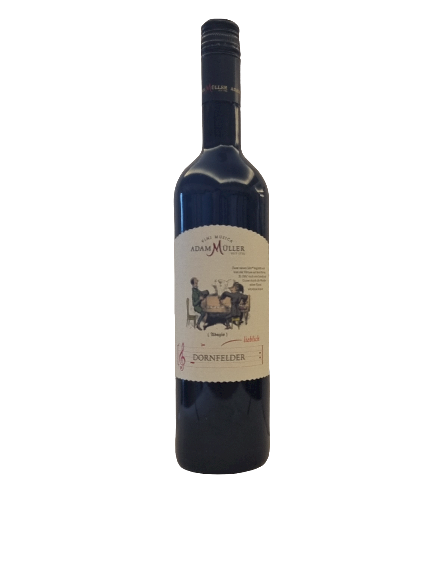 Dornfelder lieblich Vini Musica Adagio 2022 0,75 l (AM/3119) Dornfelder lieblich Vini Musica Adagio 2022 0,75 l (AM/3119)
