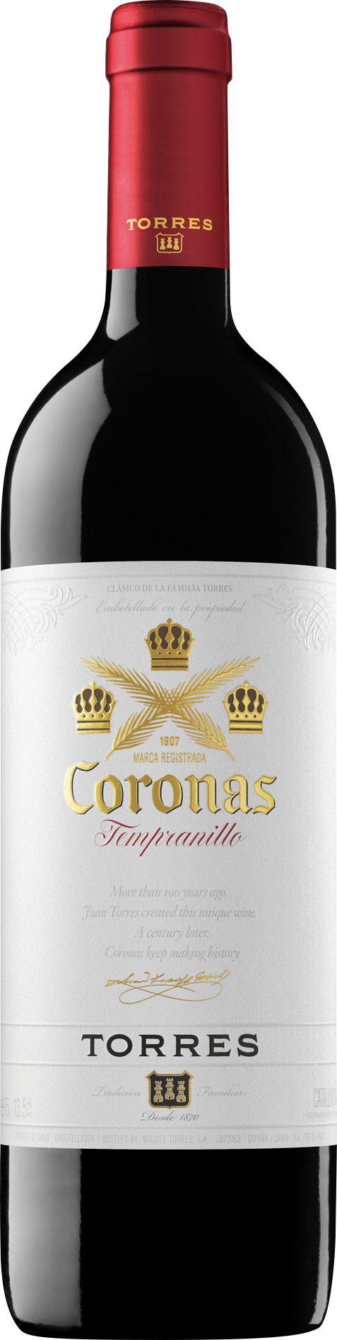 Coronas Tempranillo - Penedès 2020 0,75l** - (7/9)