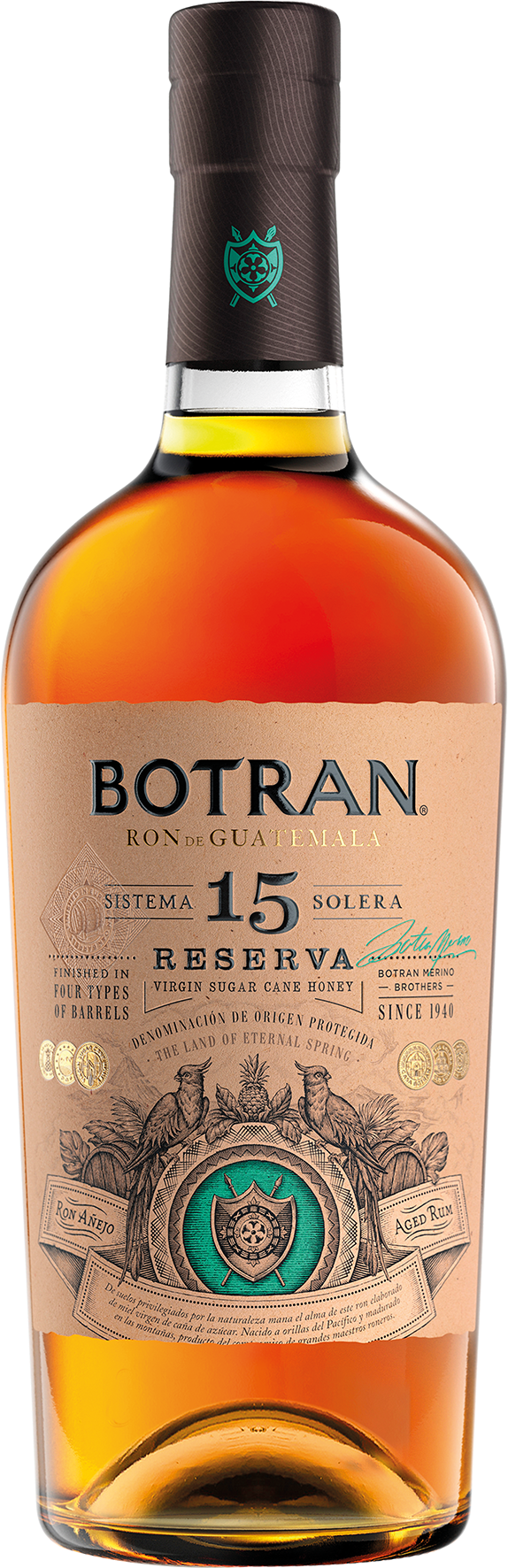 Botran Reserva  Rum 15y.o. 40% 0,7 l