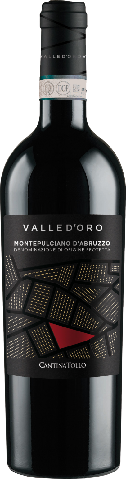 Montepulciano d’Abruzzo "Valle d’Oro"  DOP 2023 0,75 l(CT/11)