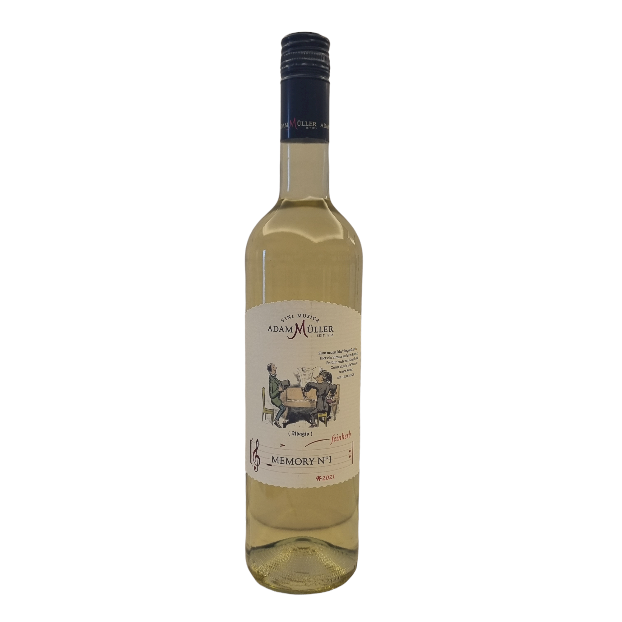 Memorie Nr.1 feinherb Vini Musica Adagio 2023 0,75 l (AM/2011) - (2/12) Memorie Nr.1 feinherb Vini Musica Adagio 2023 0,75 l (AM/2011) - (2/12)