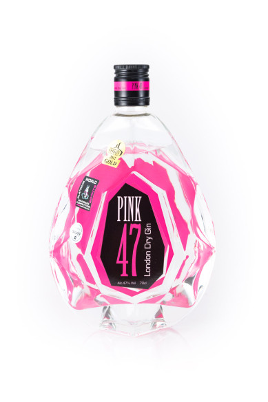 Pink47 Gin 47% 0,7 l (BSC/786)- (04/01/10-2)