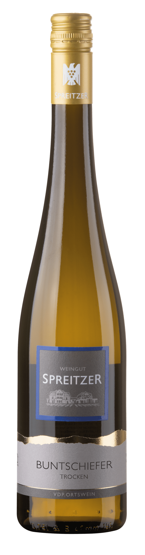 Riesling Hallgarten Buntschiefer trocken 2023 0,75 l (SP/704) - (3/12) Riesling Hallgarten Buntschiefer trocken 2023 0,75 l (SP/704) - (3/12)