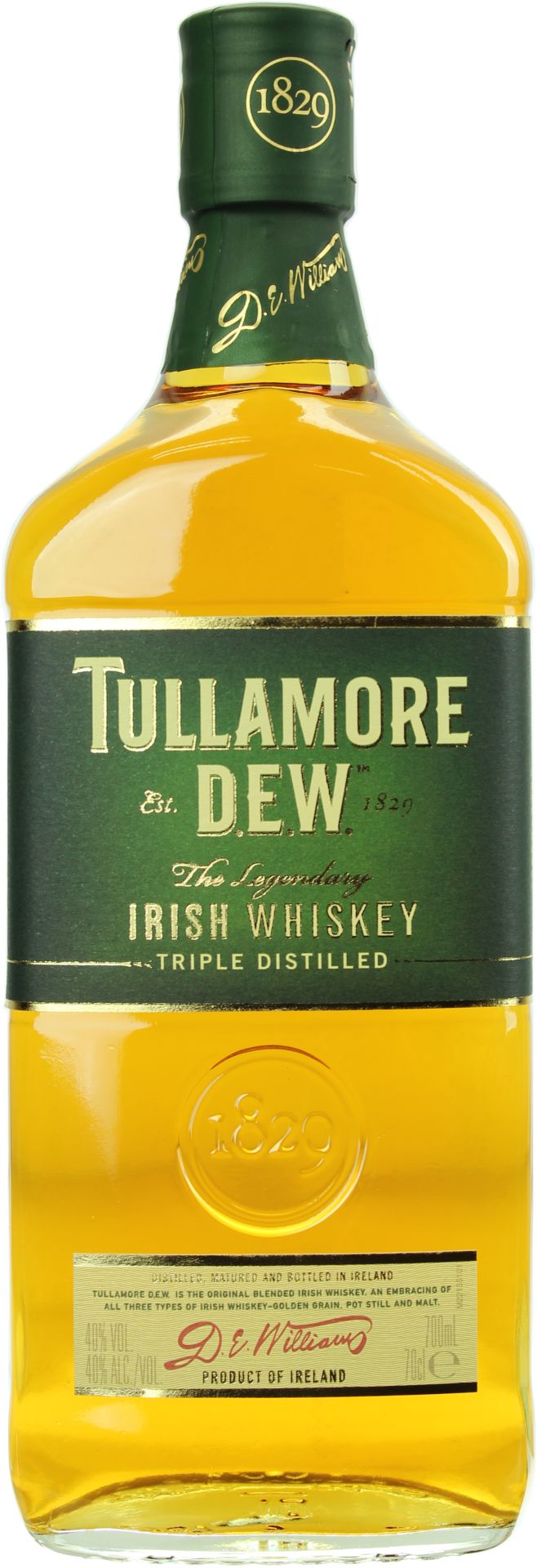 Tullamore Dew  40% 1,0 l (BSC/698) - (04/01/10-2)