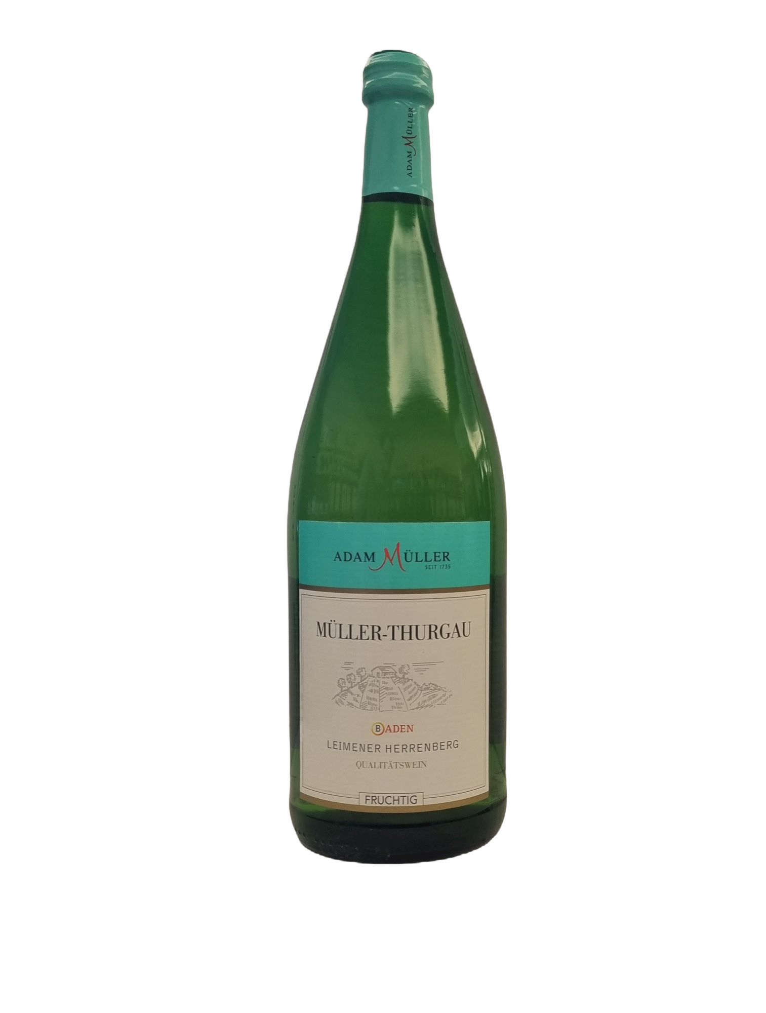 Müller-Thurgau fruchtig Leimener Herrenberg 2023 1,0 l (AM/1302) Müller-Thurgau fruchtig Leimener Herrenberg 2023 1,0 l (AM/1302)