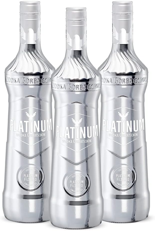 Gorbatschow Platinum Wodka 40% 0,7l (BSC/638) - (04/01/14-2)