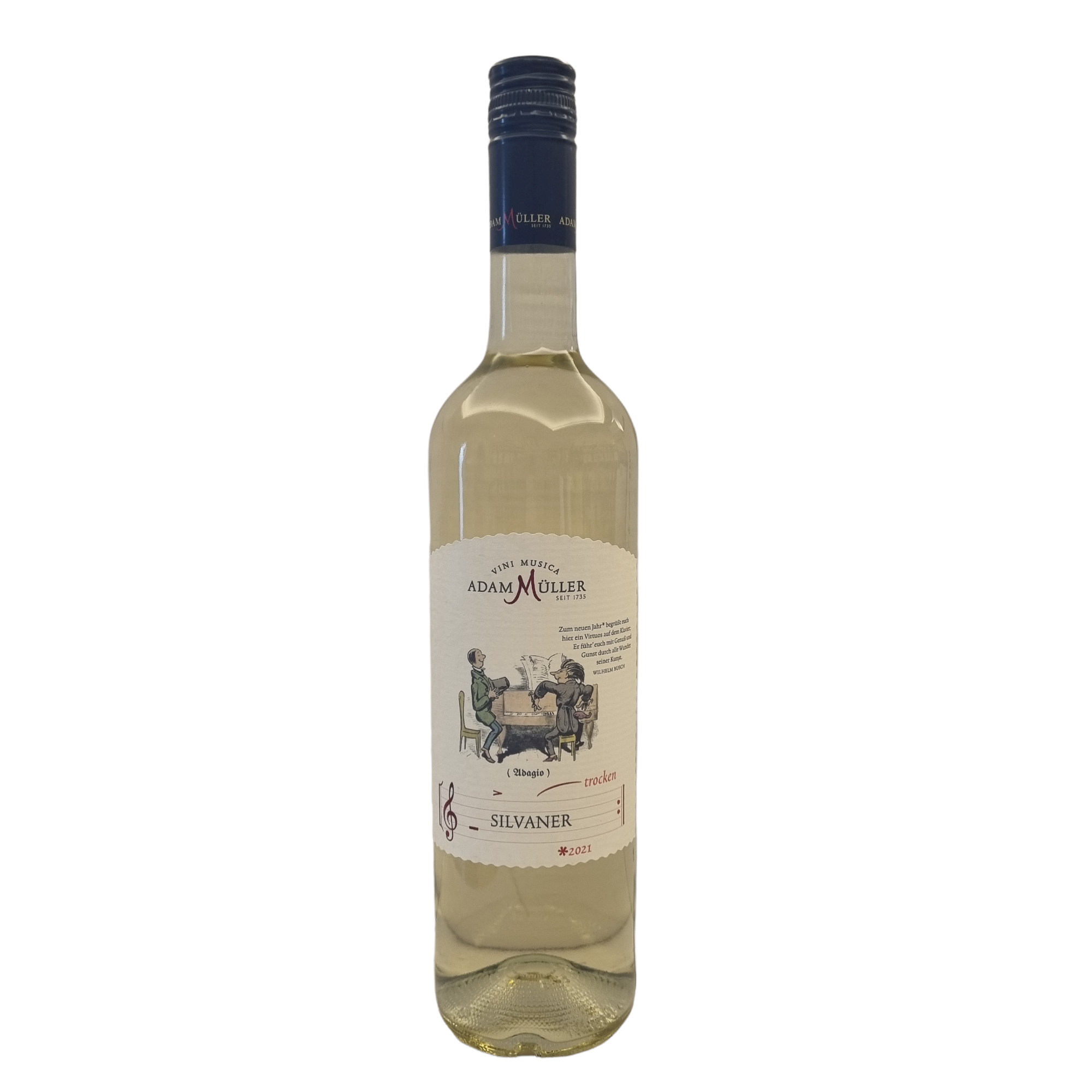 Silvaner trocken Vini Musica Adagio 2021 0,75 l** Silvaner trocken Vini Musica Adagio 2021 0,75 l**